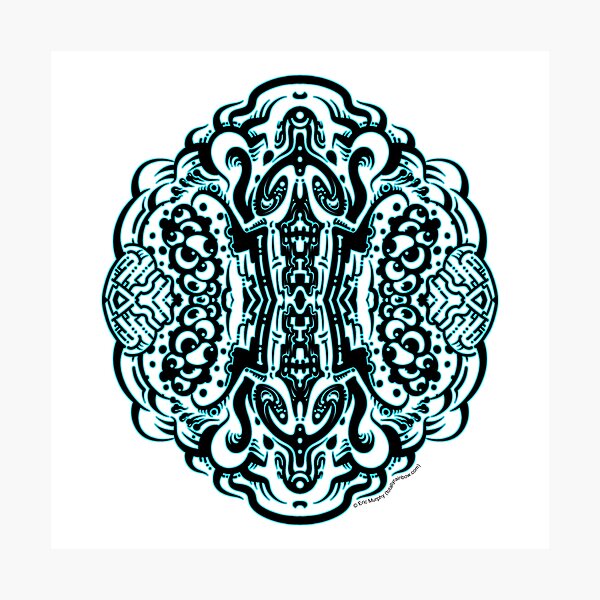 Hive Mind - Damage Remix Photographic Print