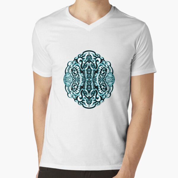 Hive Mind - Damage Remix V-Neck T-Shirt
