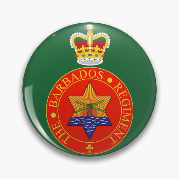 Item preview, Barbados Regiment designed and sold by wordwidesymbols.