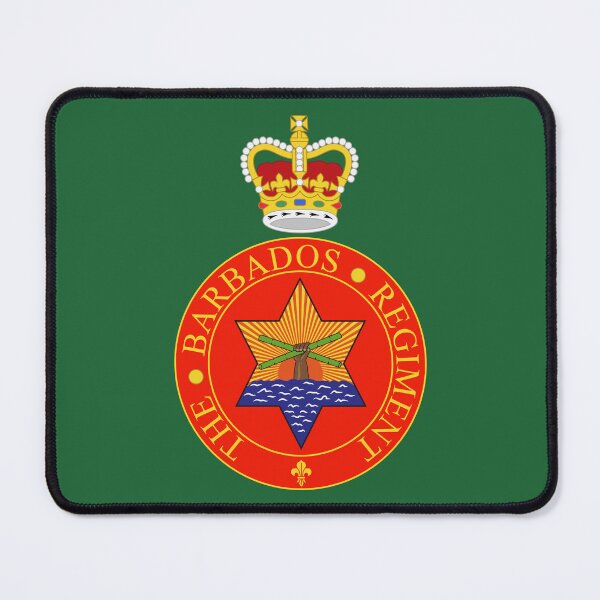 Item preview, Barbados Regiment designed and sold by wordwidesymbols.