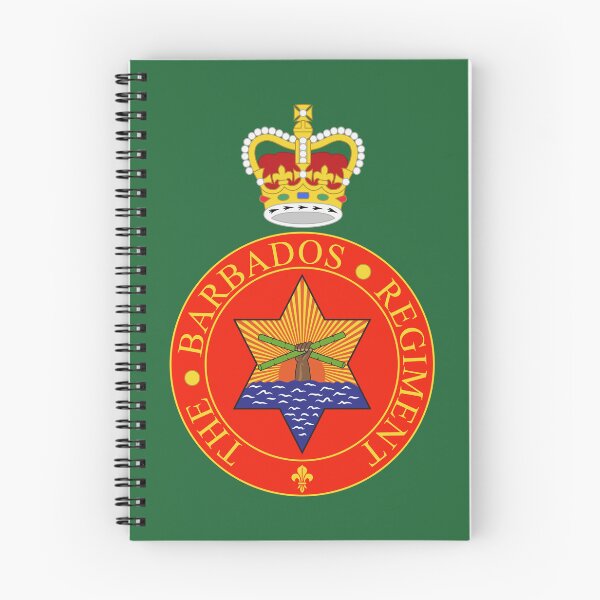 Item preview, Barbados Regiment designed and sold by wordwidesymbols.
