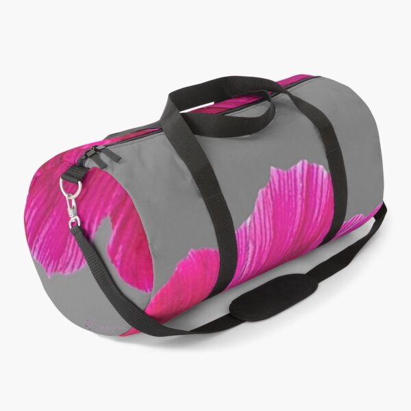 Item preview, FUCHSIA PINK COSMO FLOWER GREY ART designed and sold by sharlesart.
