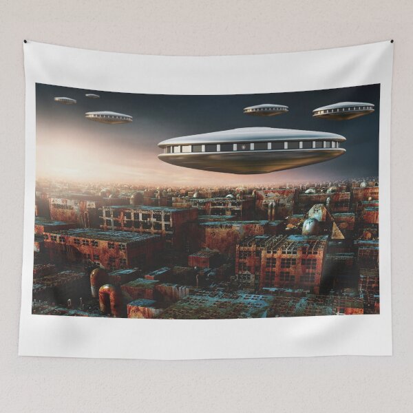 Item preview, alien invasion designed and sold by pirikiti64-.