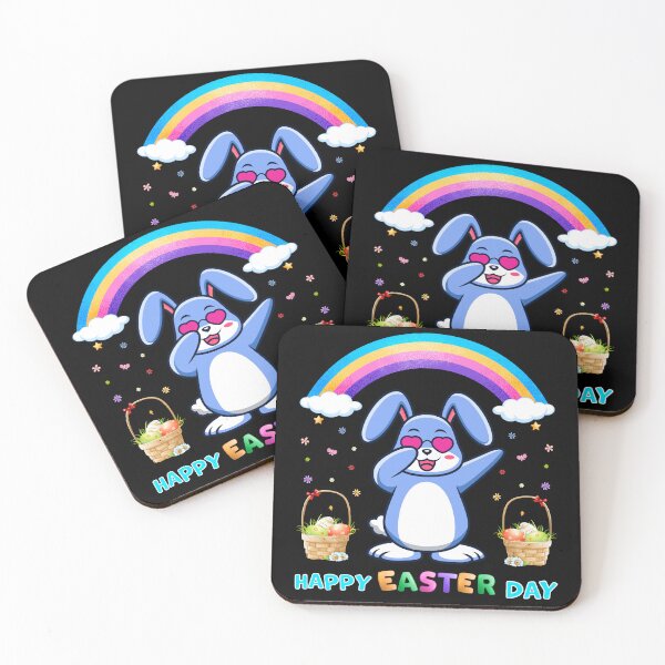 Item preview, Dabbing Rabbit Easter Day Eggs Basket Bunny Boys Girls Kid designed and sold by CREATIVE-TEE.