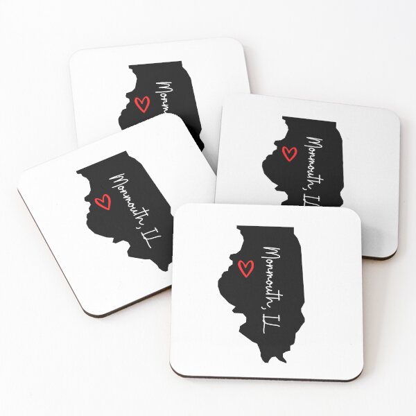Item preview, Monmouth, Illinois map  designed and sold by arika0814.
