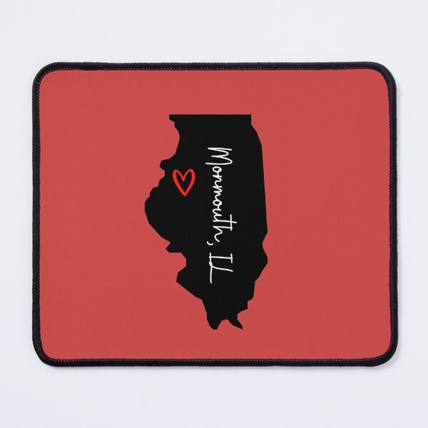 Item preview, Monmouth, Illinois map designed and sold by arika0814.