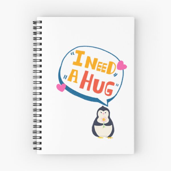 Item preview, Penguin love card. I need a HUG card.  designed by Hyunah yi Sweet PaperDesignSol designed and sold by Sweetpaperdesignsol Hyunah Yi.