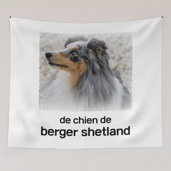 Item preview, De Chien De Berger Shetland designed and sold by UniverseStudio.