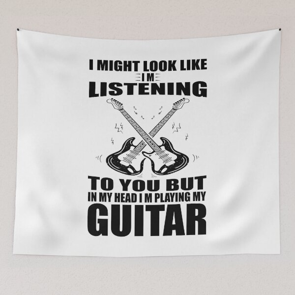 Item preview, I Might Look Like Im Listening To You But In My Head Im Playing My Guitar designed and sold by TheBest94.