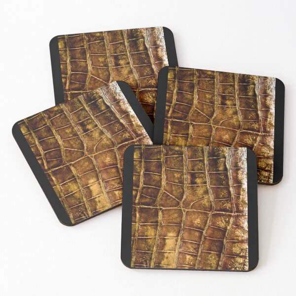 Item preview, Bronze Alligator Skin Texture Photo Design designed and sold by EarthArtDesigns.