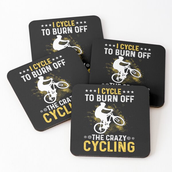 Item preview, BMX I Cycle to Burn off The Crazy Cycling Extreme Sport designed and sold by Fast Print Solutions.