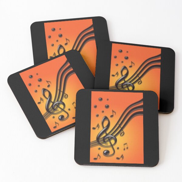 Aperçu de l'œuvre Notes de musique Sticker créée et vendue par AlmaHolland8.