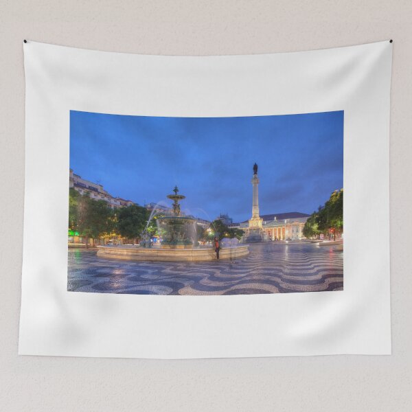 Item preview,  Rossio at dusk Lisbon, Portugal designed and sold by Torsten  Krüger.