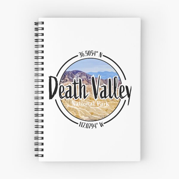 Item preview, Death Valley Design with Latitude and Longitude designed and sold by Redneck Designs.