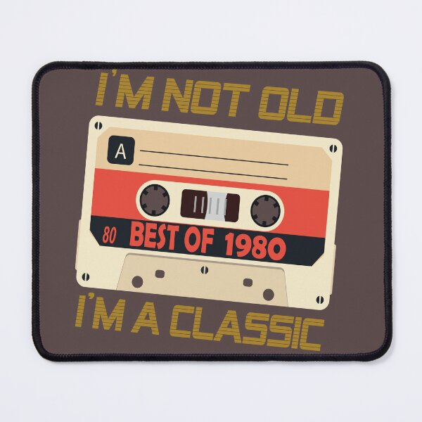 Item preview, i'm not old best of 1980 i'm a classic ,Grandpa I'm not Old I'm a Classic Shirt, I'm a classic, Funny Birthday Shirts, Grandfather, Birthday Gift for Men designed and sold by SimoSaladain.