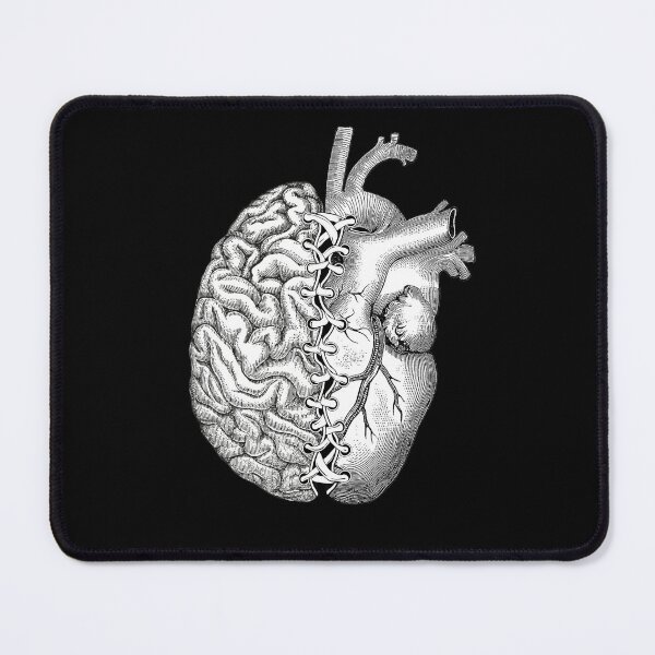 Item preview, Right balance between brain and heart, tied, laces, ribbon for tying designed and sold by Collagedream.