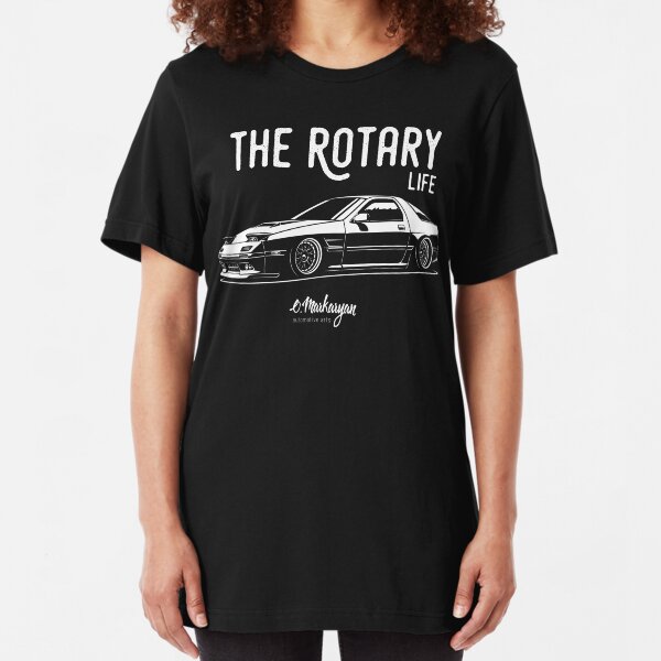 RX7 FC3S. Rotary Life Slim Fit T-Shirt