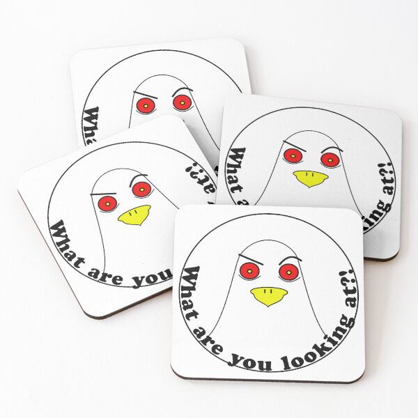 Item preview, What are you looking at Serious Pigeon Bird designed and sold by LargeShop.