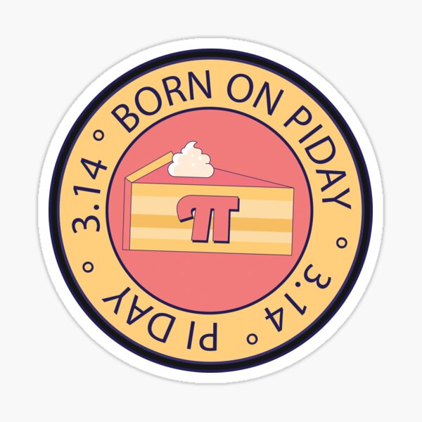 Item preview, Born On Pi Day,Funny Happy Pi Day Birthday Math Teacher Kids  designed and sold by iliasdesigner.