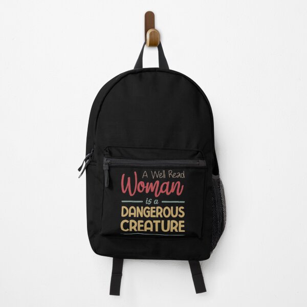 Vista previa del artículo con la obra «Una mujer bien leída es una criatura peligrosa Regalo divertido de mamá para ella», diseñado y vendido por BestComicss.
