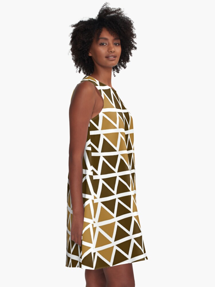 AmeriGEOMETRIC RHOMBUS DRESS