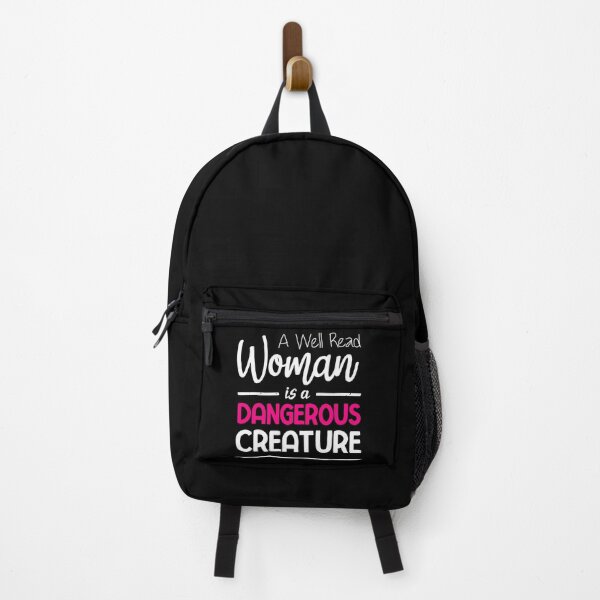 Vista previa del artículo con la obra «Una mujer bien leída es una criatura peligrosa Regalo divertido de mamá para ella», diseñado y vendido por BestComicss.
