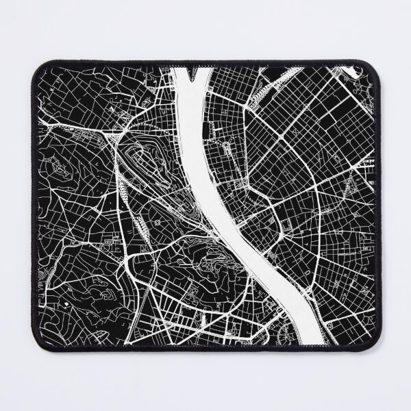 Item preview, Budapest, Hungary, City Map - Black designed and sold by helloadventure.