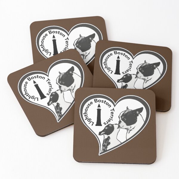 Item preview, Lighthouse Boston Terriers, Brown Designs designed and sold by It's Just Me.