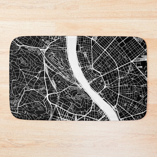 Item preview, Budapest, Hungary, City Map - Black designed and sold by helloadventure.