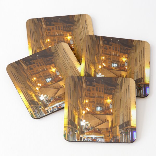 Item preview,  Chiado district at dusk , Lisbon, Portugal designed and sold by Torsten  Krüger.