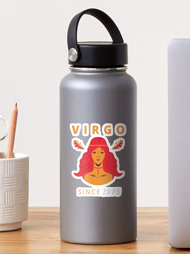 Virgo Since 1975 Zodiac sign Sticker