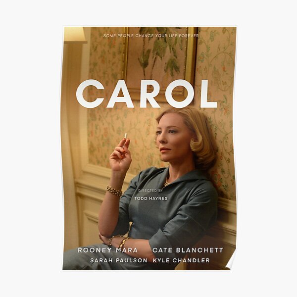 Carol 2015 alternative film movie poster  Poster