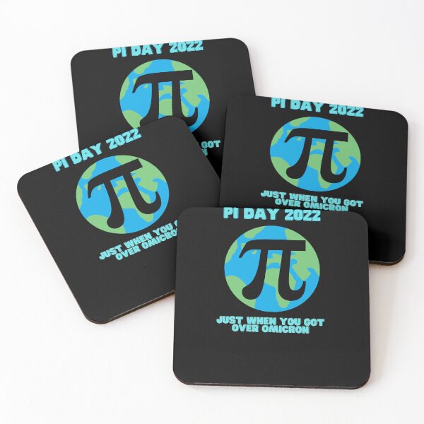 Item preview, Pi Day 2022 - Just when you got over omicron - Covid Humour designed and sold by BearLoveDesign.