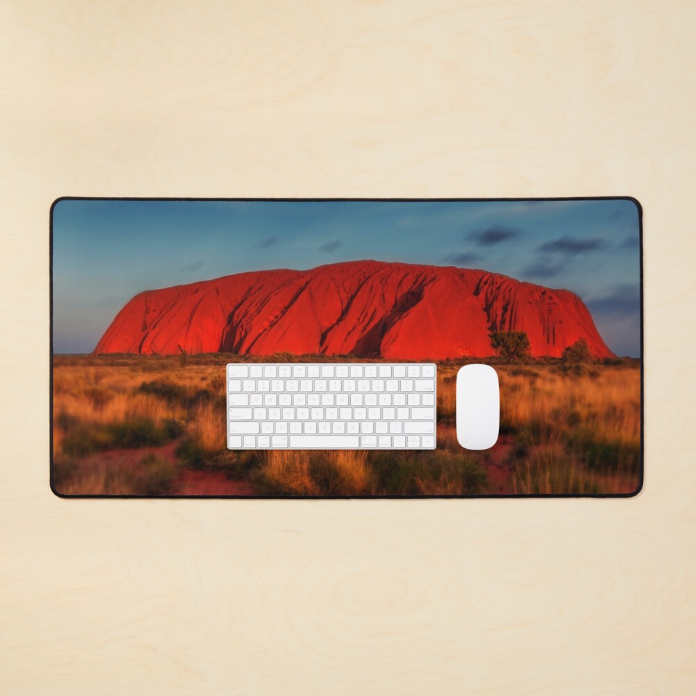 "Ayers Rock, Uluru, Australia" Mouse Pad for Sale by deciphermerch