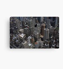 New York City Shapes Canvas Print