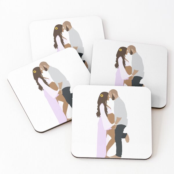 Aperçu de l'œuvre Illustration de couple enceinte interracial Carte de vœux créée et vendue par SamXDesigns.