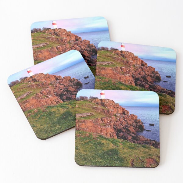 Item preview, Stunning Aberdour lighthouse in evening light! designed and sold by S-and-W-4ever.