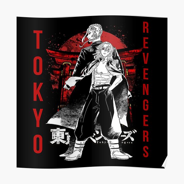 Großes 60x90CM Tokyo Revengers Plakat Poster Rollbild Anime Manga Deko Geschenk