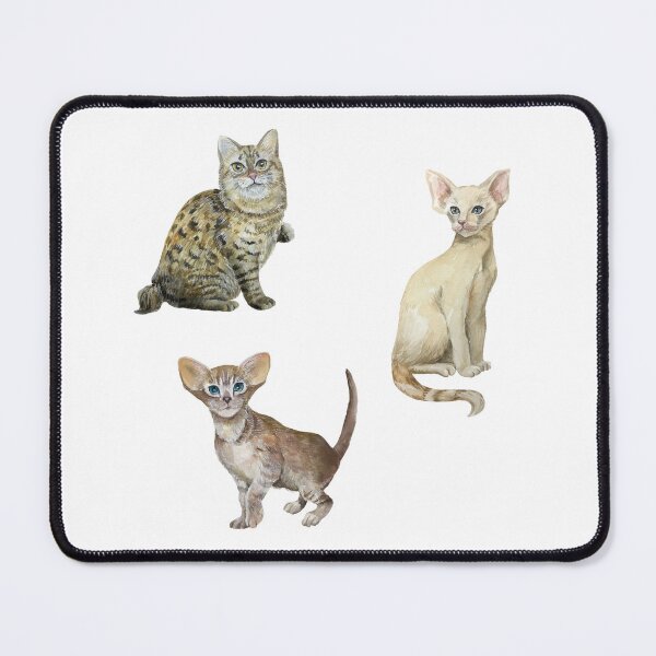 Item preview, Watercolor Cats 3 Set Pack designed and sold by magicbyrc.
