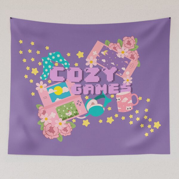 Item preview, Cozy Games designed and sold by racharanha.