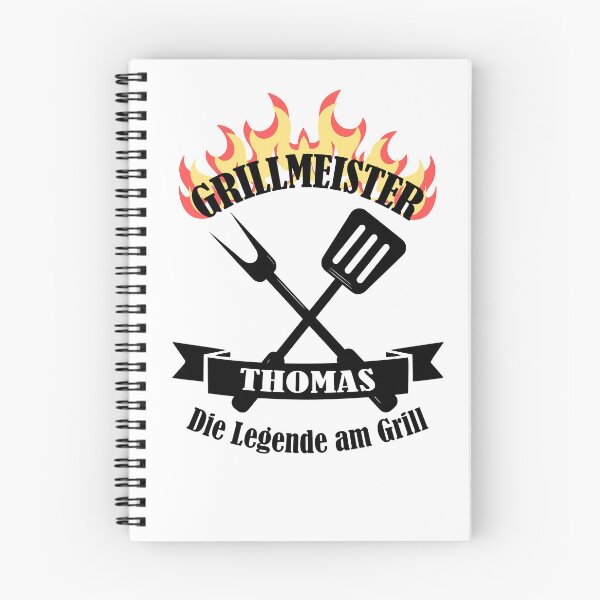 Item preview, Grill master Thomas funny saying first name designed and sold by JanooFactory.