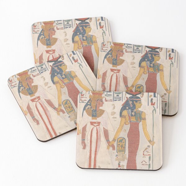 Item preview, Queen Nefertari Being Led by Isis designed and sold by Bastett.