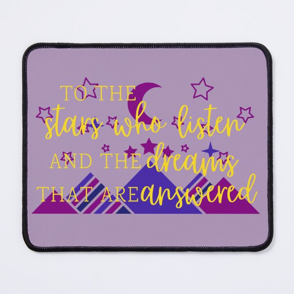 Item preview, To The Stars Who Listen, ACOMAF Sticker, ACOTAR Sticker, Acotar Book, Night Court, Acotar Merch, Acotar Gift, Acotar Quote designed and sold by AshRiverCo.
