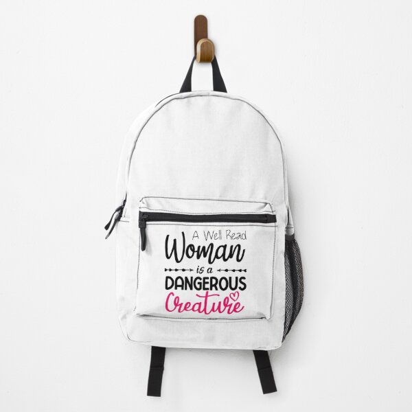 Vista previa del artículo con la obra «Una mujer bien leída es una criatura peligrosa Regalo divertido de mamá para ella», diseñado y vendido por BestComicss.