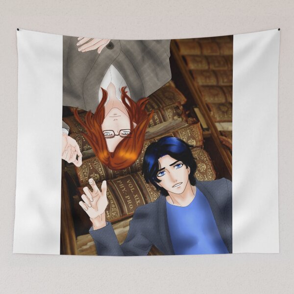 Item preview, Maedhros and Fingon Bookstore AU designed and sold by CineMairon.