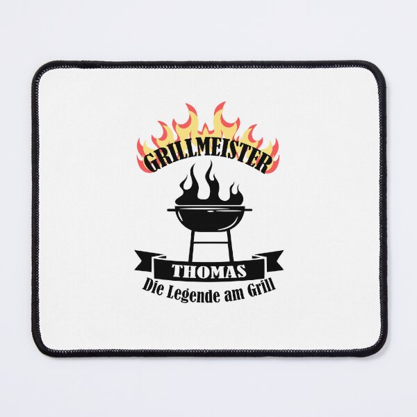 Item preview, Grill master Thomas funny saying first name designed and sold by JanooFactory.