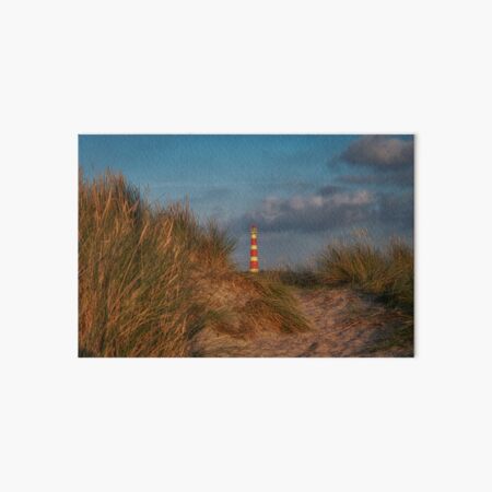 Item preview, Lighthouse Ameland North Sea art print designed and sold by Onascht.