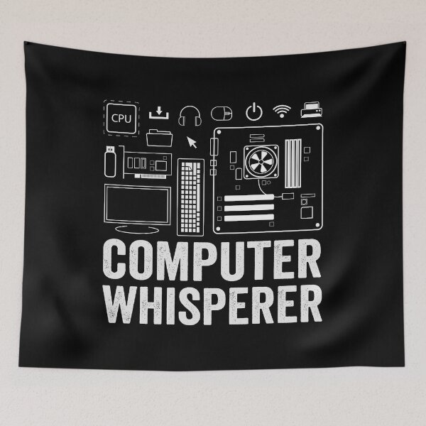 Item preview, Computer Whisperer - Tech Wizard designed and sold by GeeksUnique.