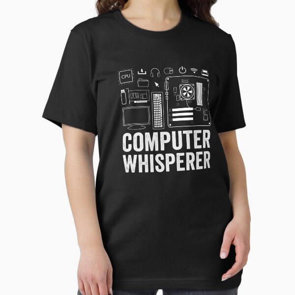Item preview, Ordinateur Whisperer - Assistant technique designed and sold by GeeksUnique.