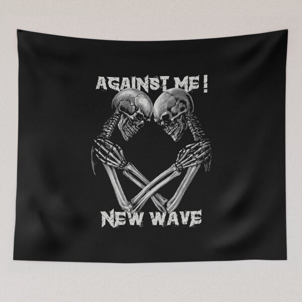 Item preview, against me-new wave t-shirt designed and sold by mevvo.